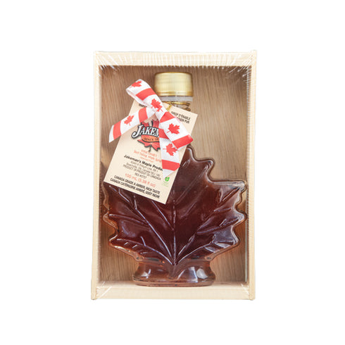 Jakeman's Pure Maple Syrup - Crated Autumn Leaf Glass, 50ml - 250ml - Jakeman's Maple Syrup